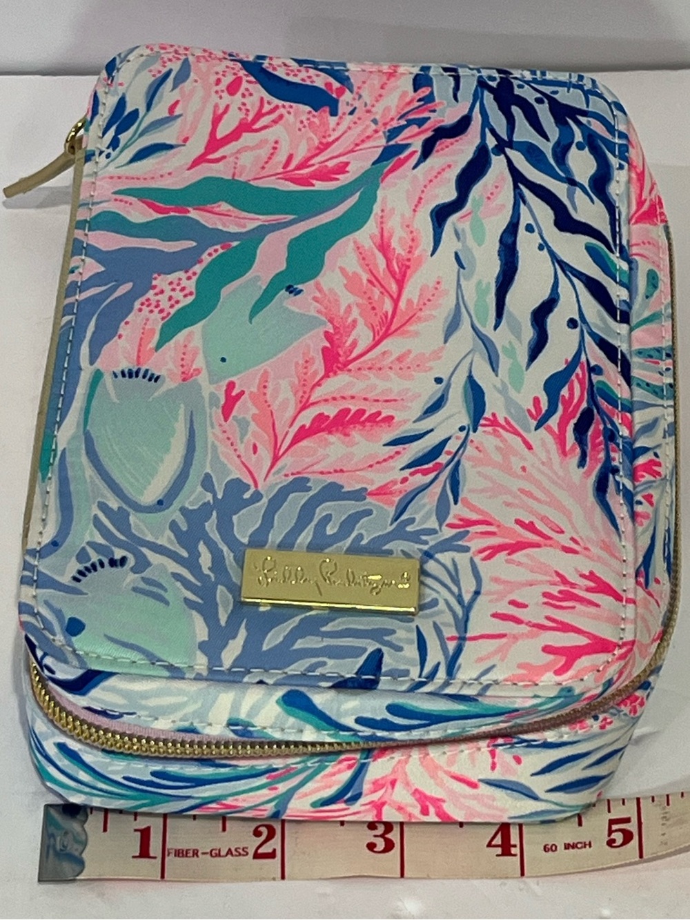 Lilly Pulitzer Makeup Brush Case Never Used